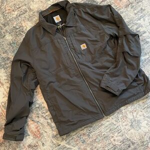 Carhartt Men's Dark Gray Rain Defender Jacket